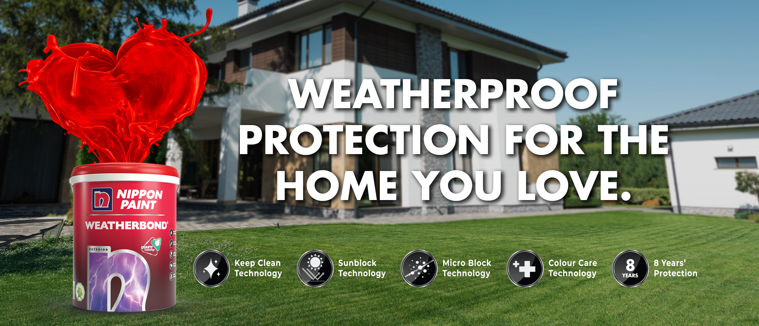 Hearts Day Weatherbond Banner 2560px x 1100px